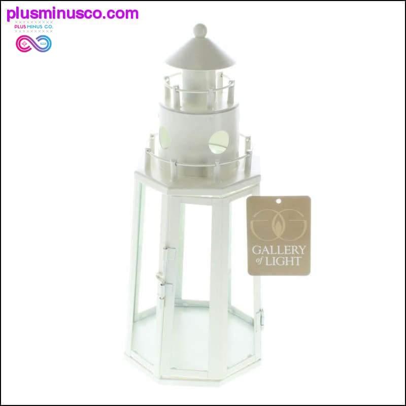 Lighthouse Candle Lantern ll PlusMinusco.com - plusminusco.com