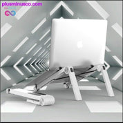 Лёгкая падстаўка для астуджэння ноўтбука Пластыкавы вертыкальны ноўтбук - plusminusco.com
