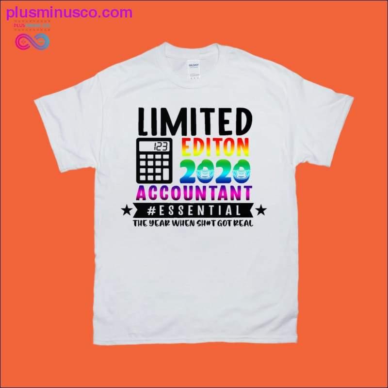Limited Edition 2020 Accountant T-Shirts - plusminusco.com