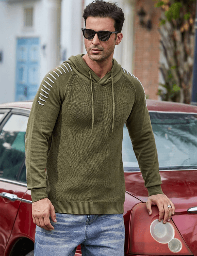 Long Sleeve Men hoodies Casual Warm Sweater - plusminusco.com