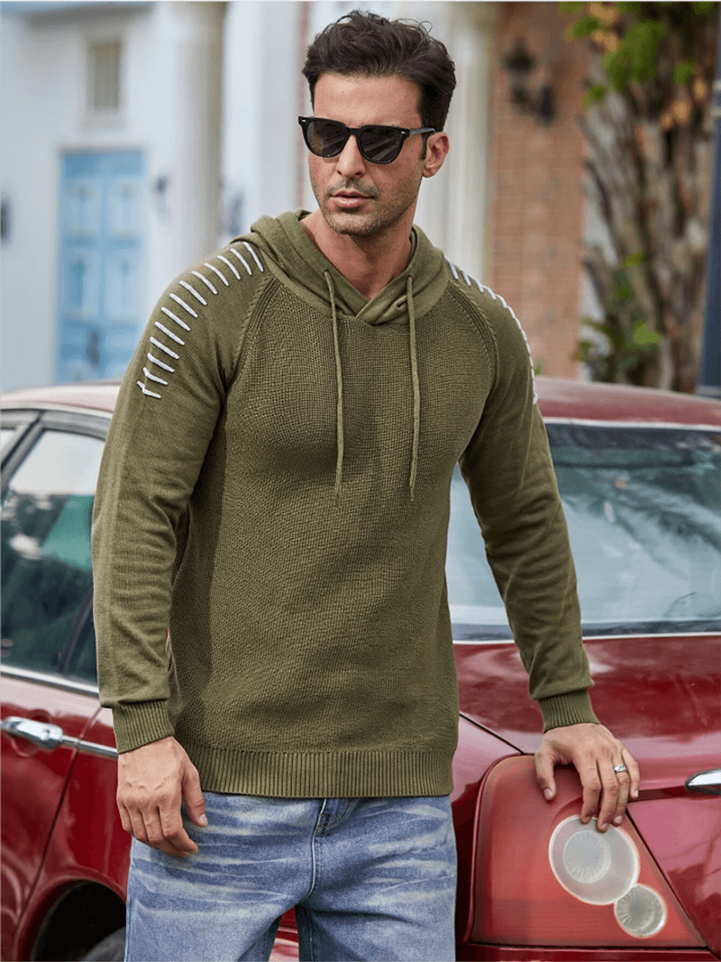 Long Sleeve Men hoodies Casual Warm Sweater - plusminusco.com