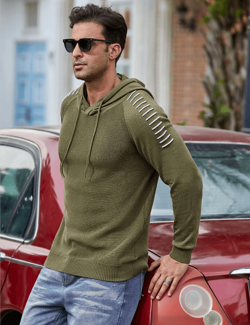 Long Sleeve Men hoodies Casual Warm Sweater - plusminusco.com