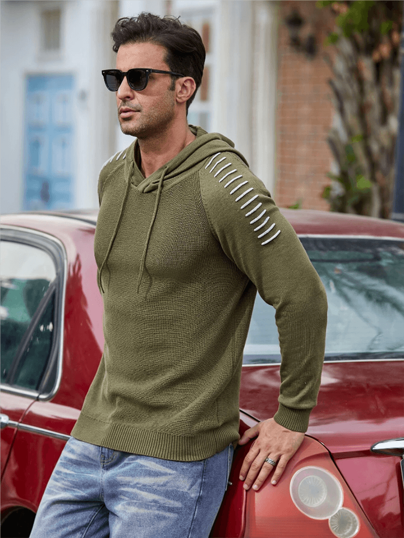 Long Sleeve Men hoodies Casual Warm Sweater - plusminusco.com