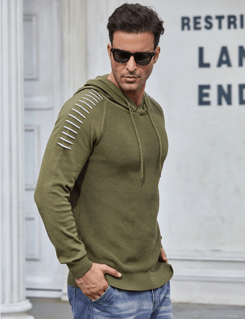 Long Sleeve Men hoodies Casual Warm Sweater - plusminusco.com
