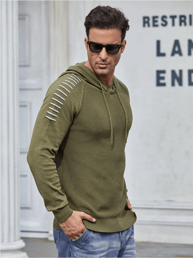 Long Sleeve Men hoodies Casual Warm Sweater - plusminusco.com