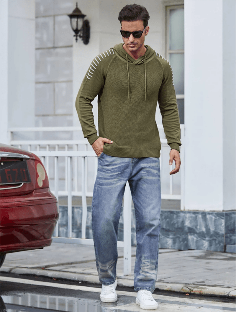 Long Sleeve Men hoodies Casual Warm Sweater - plusminusco.com