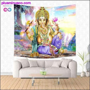 Lord Ganesha Wall Hanging Tapestry/ Beach Yoga Mat - plusminusco.com