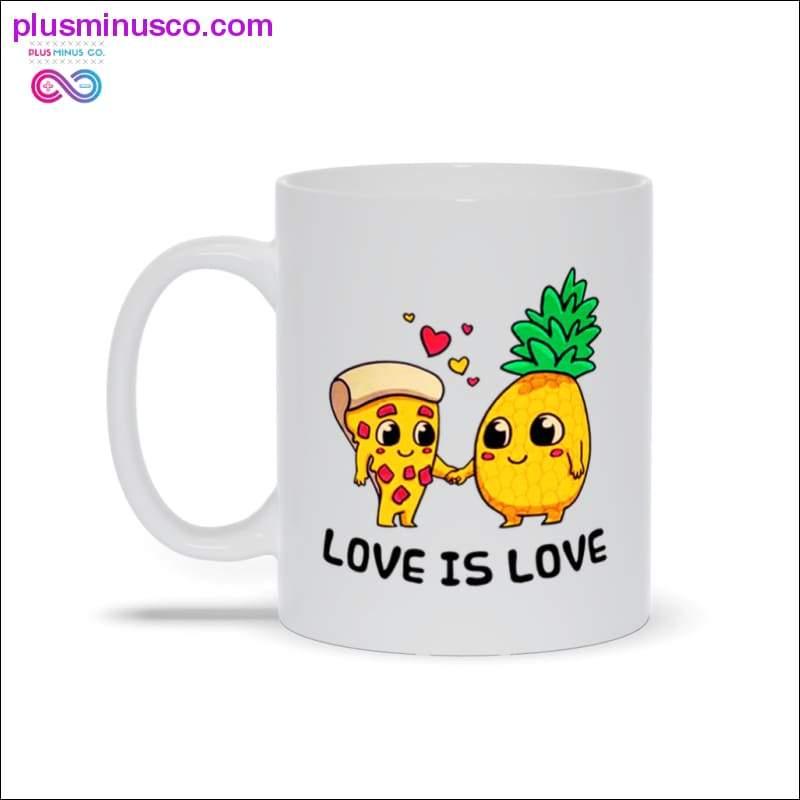 Love is Love Mugs - plusminusco.com