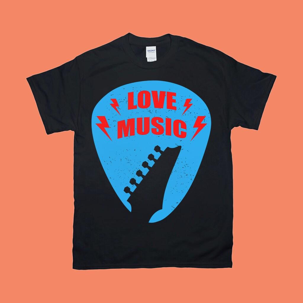 Meilės muzikos marškinėliai – plusminusco.com
