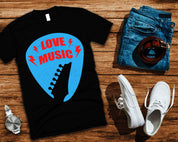 T-shirts Amour Musique - plusminusco.com