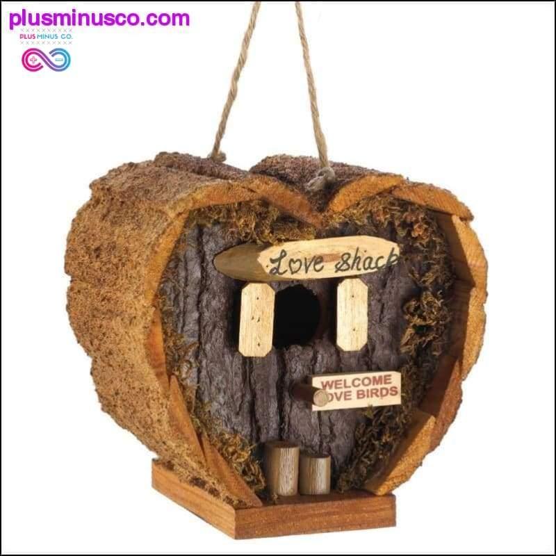 Love Shack Birdhouse II PlusMinusco.com - plusminusco.com