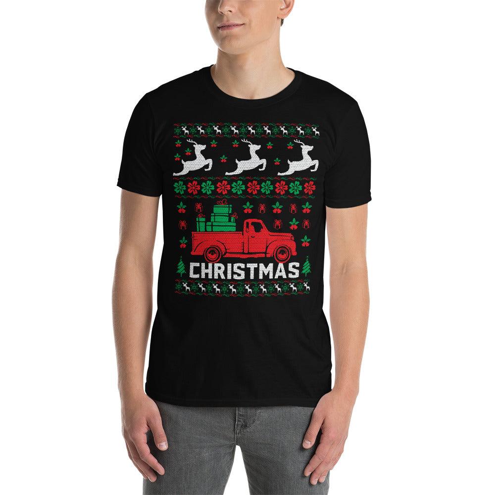Love you to north pole and back ugly christmas, merry christmas T-shirt - plusminusco.com