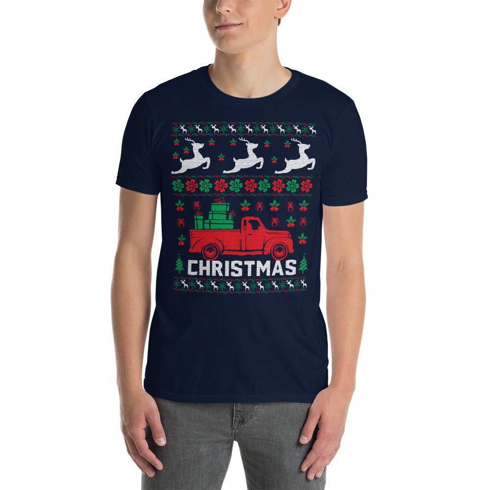 Love you to north pole and back ugly christmas, merry christmas T-shirt - plusminusco.com