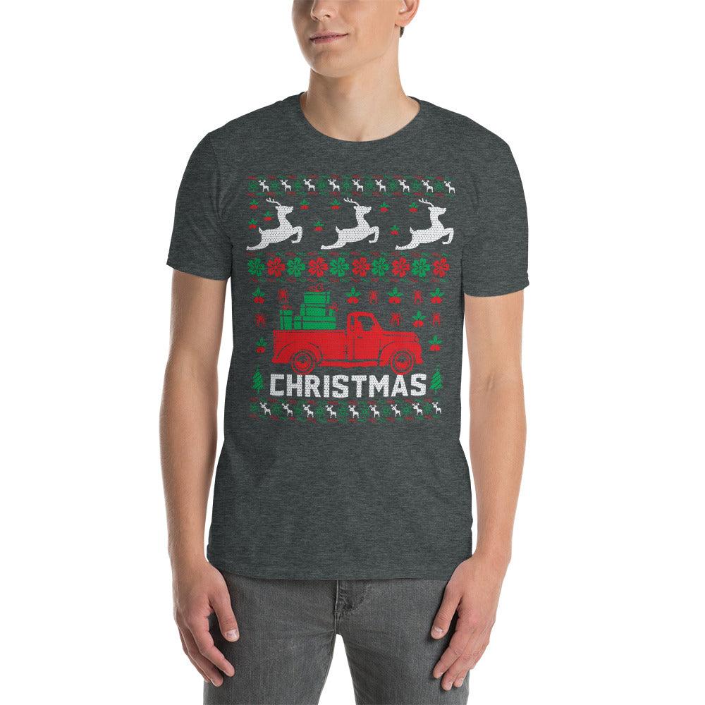 Love you to north pole and back ugly christmas, merry christmas T-shirt - plusminusco.com