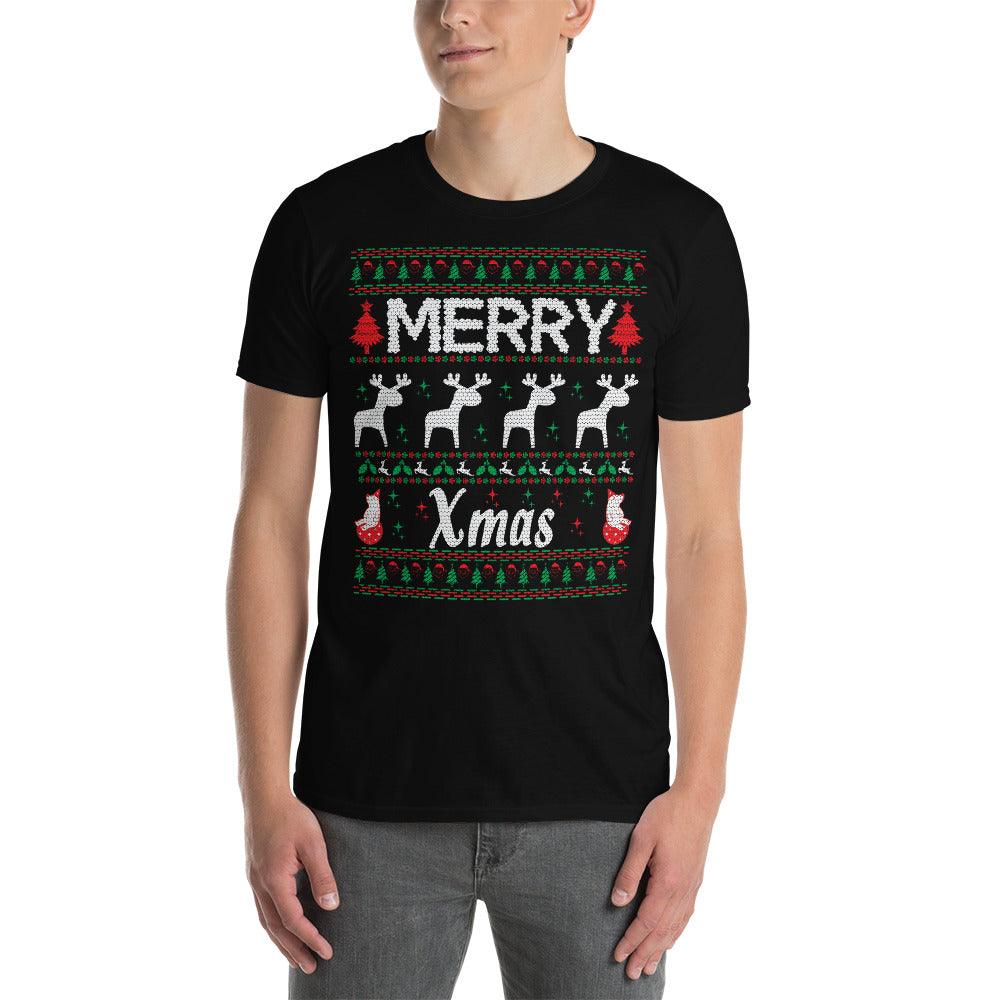 Love you to north pole and back ugly christmas, merry christmas T-shirt - plusminusco.com