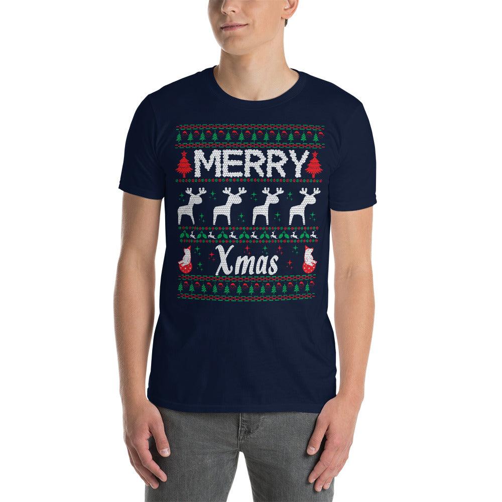 Love you to north pole and back ugly christmas, merry christmas T-shirt - plusminusco.com