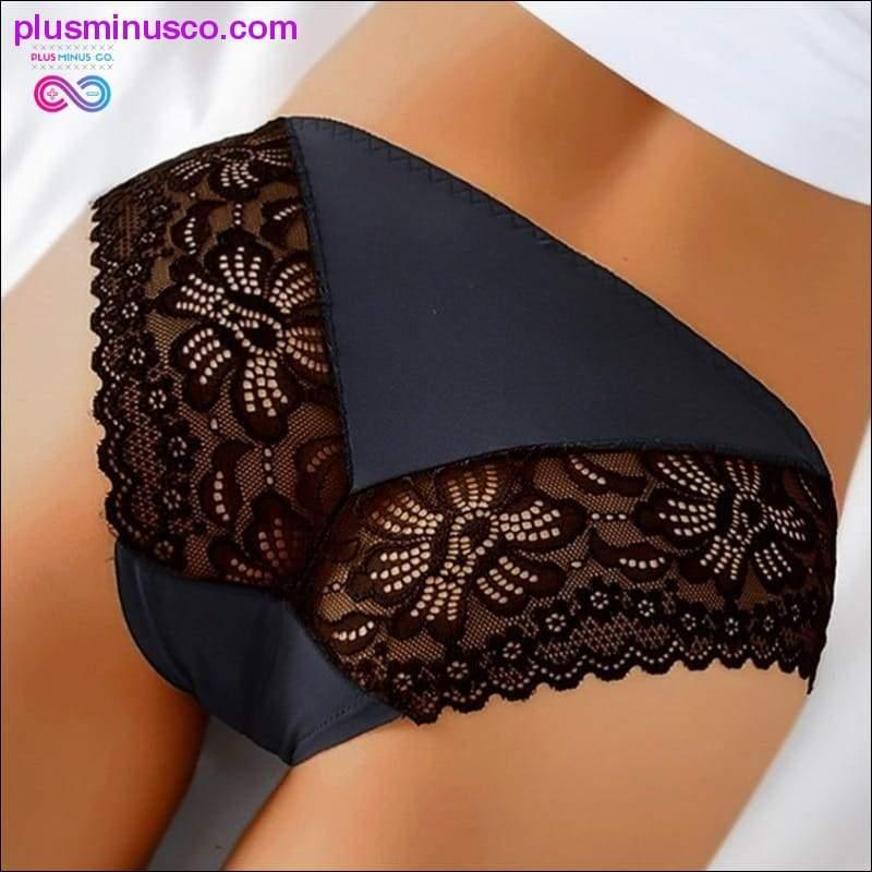 Low-waist Briefs Sexy Panties Female Breathable Embroidery - plusminusco.com