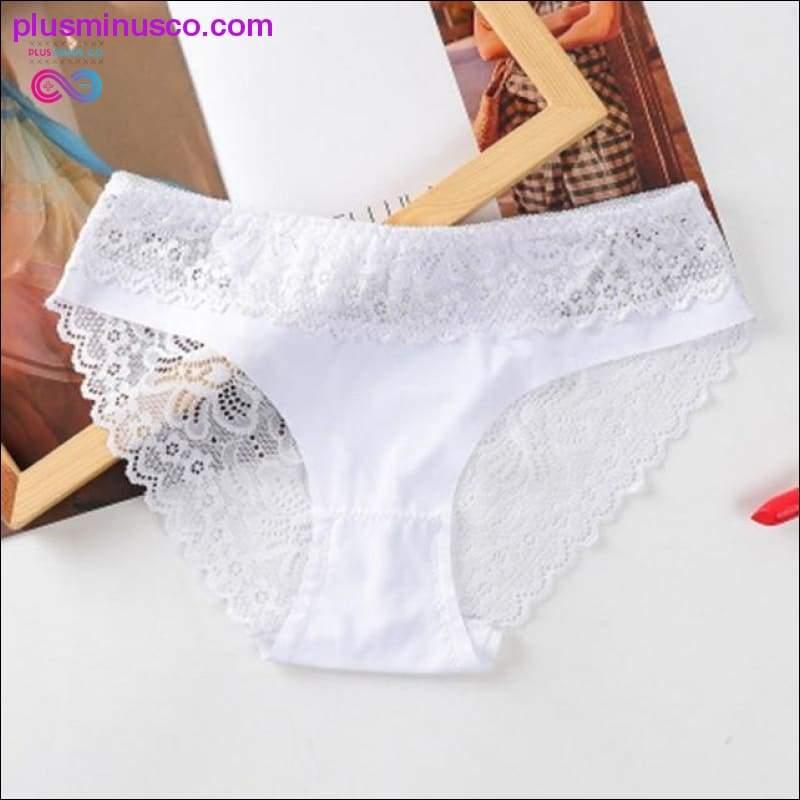 Low-waist Briefs Sexy Panties Female Breathable Embroidery - plusminusco.com
