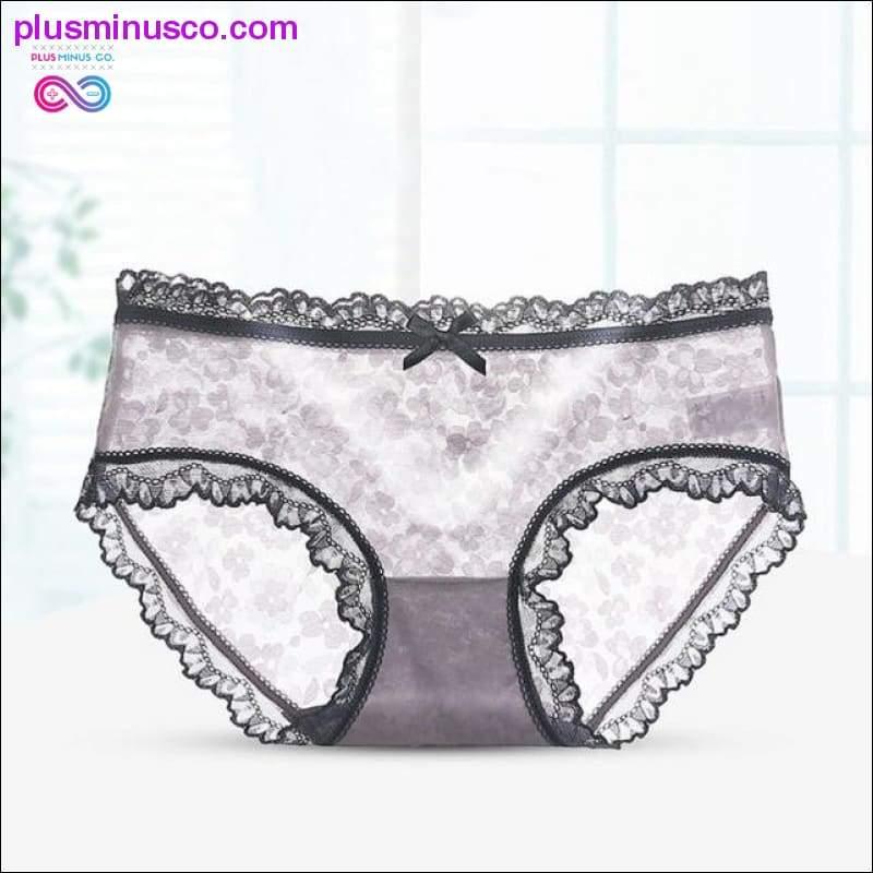Low-waist Briefs Sexy Panties Female Breathable Embroidery - plusminusco.com