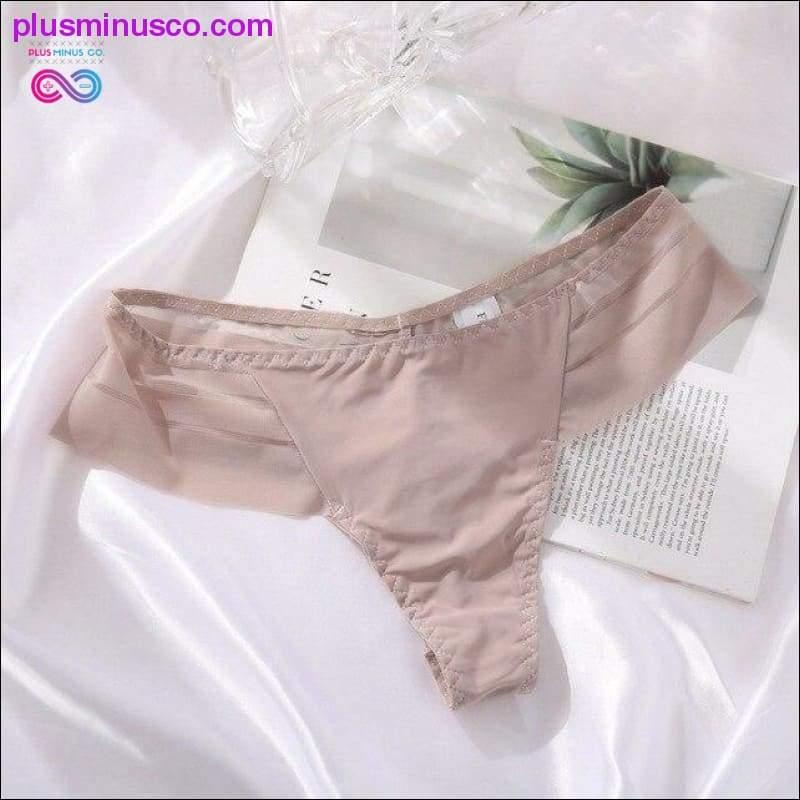 Low-waist Briefs Sexy Panties Female Breathable Embroidery - plusminusco.com