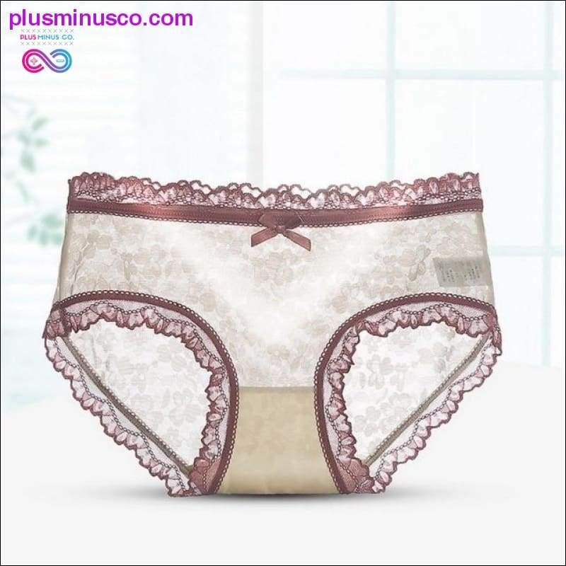 Low-waist Briefs Sexy Panties Female Breathable Embroidery - plusminusco.com