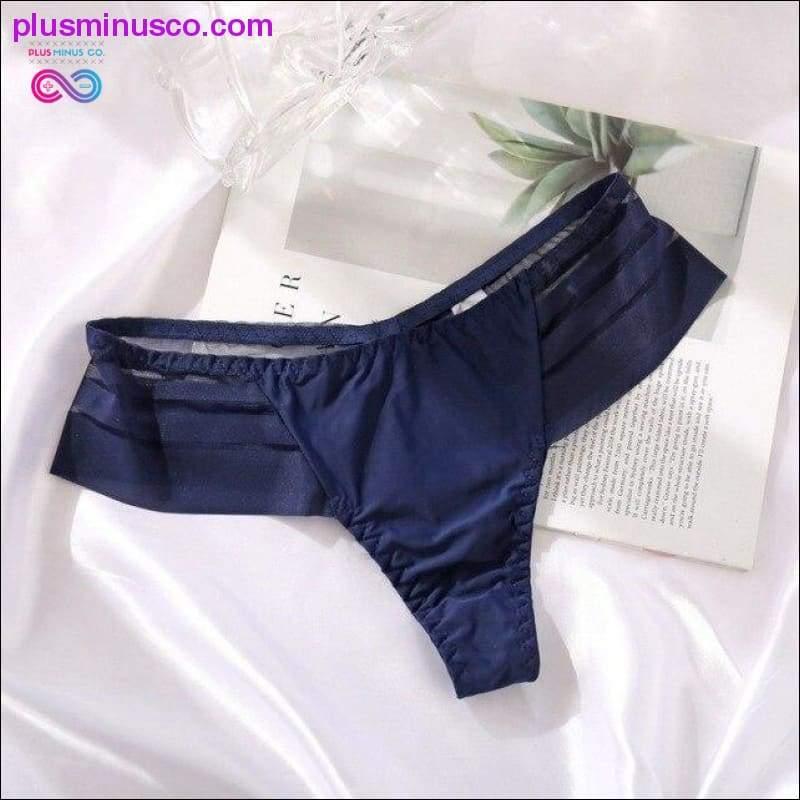 Low-waist Briefs Sexy Panties Female Breathable Embroidery - plusminusco.com