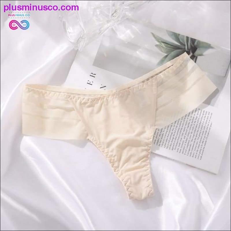 Low-waist Briefs Sexy Panties Female Breathable Embroidery - plusminusco.com