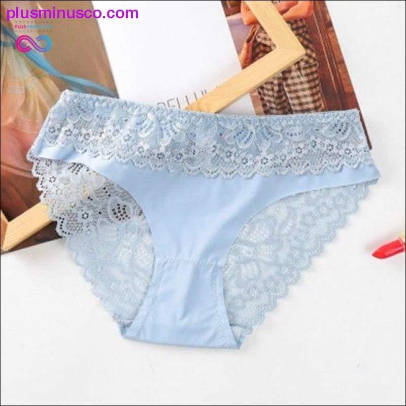 Low-waist Briefs Sexy Panties Female Breathable Embroidery - plusminusco.com