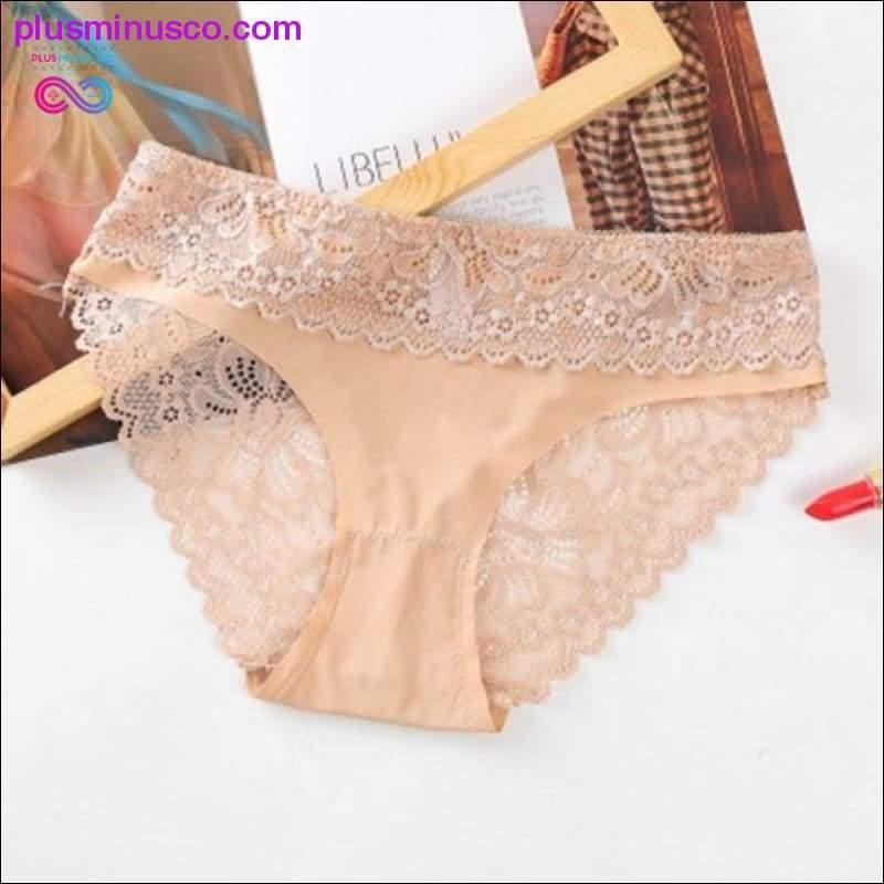 Low-waist Briefs Sexy Panties Female Breathable Embroidery - plusminusco.com