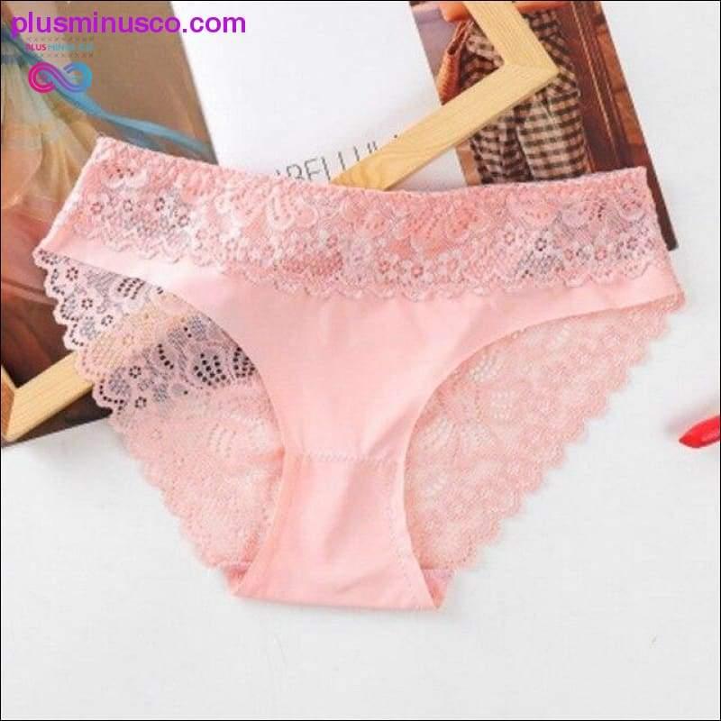 Low-waist Briefs Sexy Panties Female Breathable Embroidery - plusminusco.com
