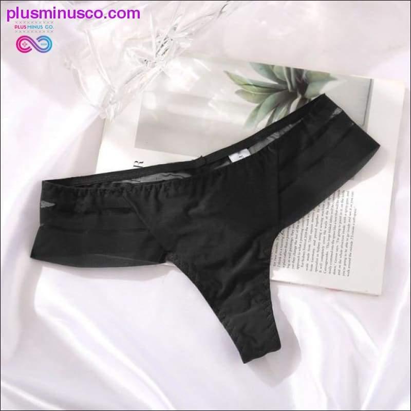 Low-waist Briefs Sexy Panties Female Breathable Embroidery - plusminusco.com