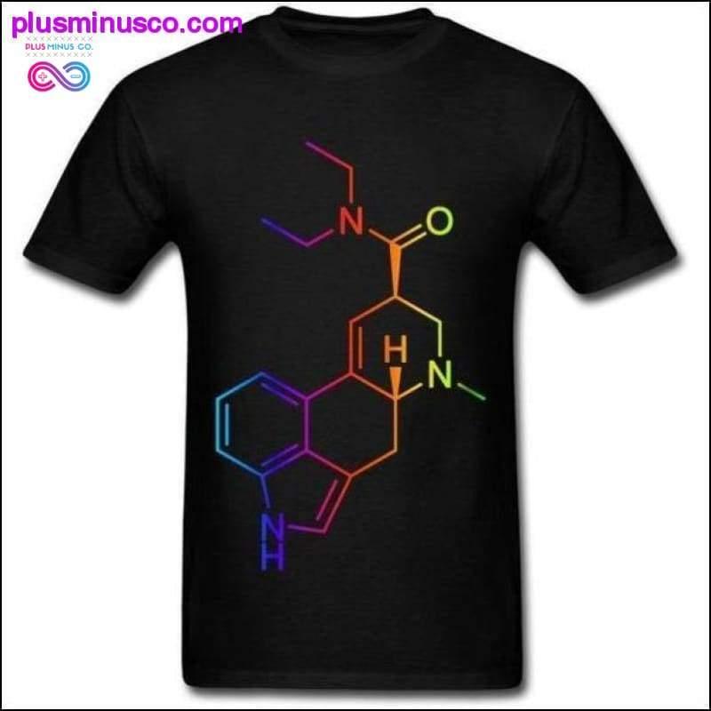 LSD Molecule Rainbow póló - plusminusco.com
