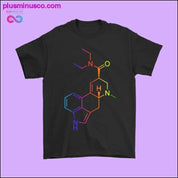 Magliette con molecola arcobaleno di LSD - plusminusco.com