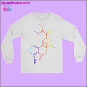 LSD Rainbow Molecule marškinėliai – plusminusco.com