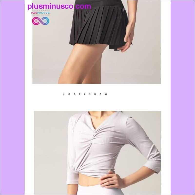 Lululike Women Sports Tennis Skirts Golf Dress Fitness - plusminusco.com