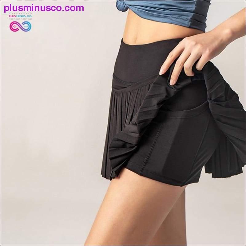 Lululike Women Sports Tennis Skirts Golf Dress Fitness - plusminusco.com
