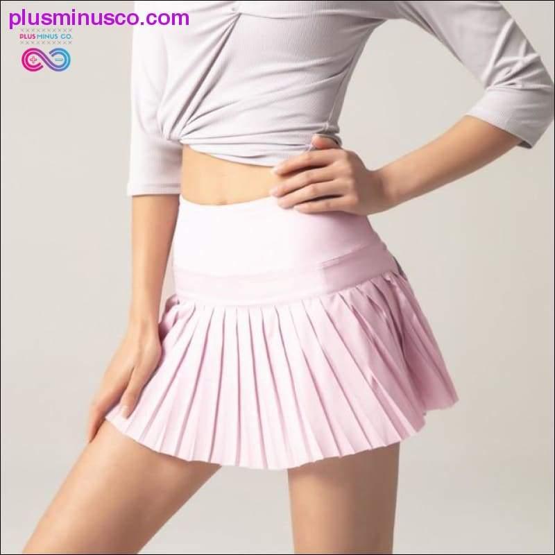 Lululike Women Sports Tennis Skirts Golf Dress Fitness - plusminusco.com