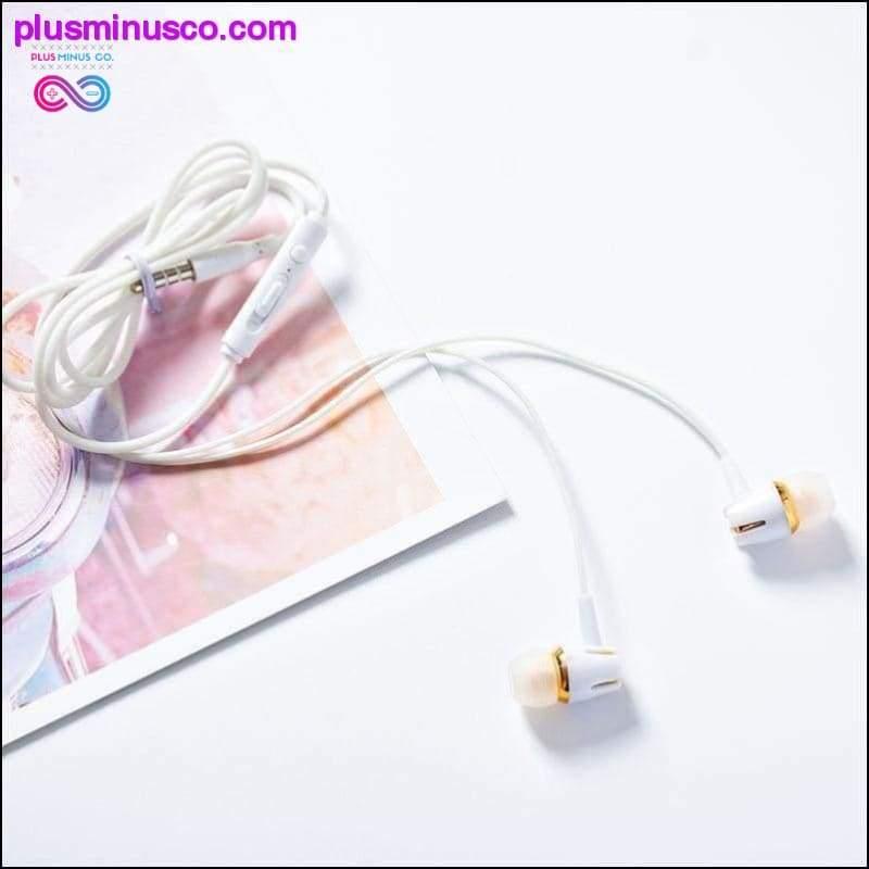 Luminous Headset 3.5mm Plug Wired Glowing Earphone with Mic - plusminusco.com