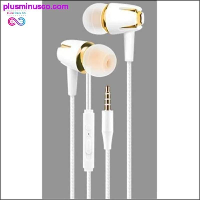 Luminous Headset 3.5mm Plug Wired Glowing Earphone with Mic - plusminusco.com