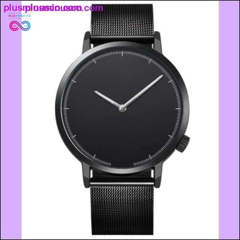 Luxusní business hodinky z nerezové oceli pro muže - plusminusco.com