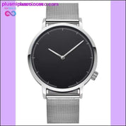 Луксозен бизнес часовник от неръждаема стомана за мъже - plusminusco.com