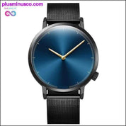 Луксозен бизнес часовник от неръждаема стомана за мъже - plusminusco.com