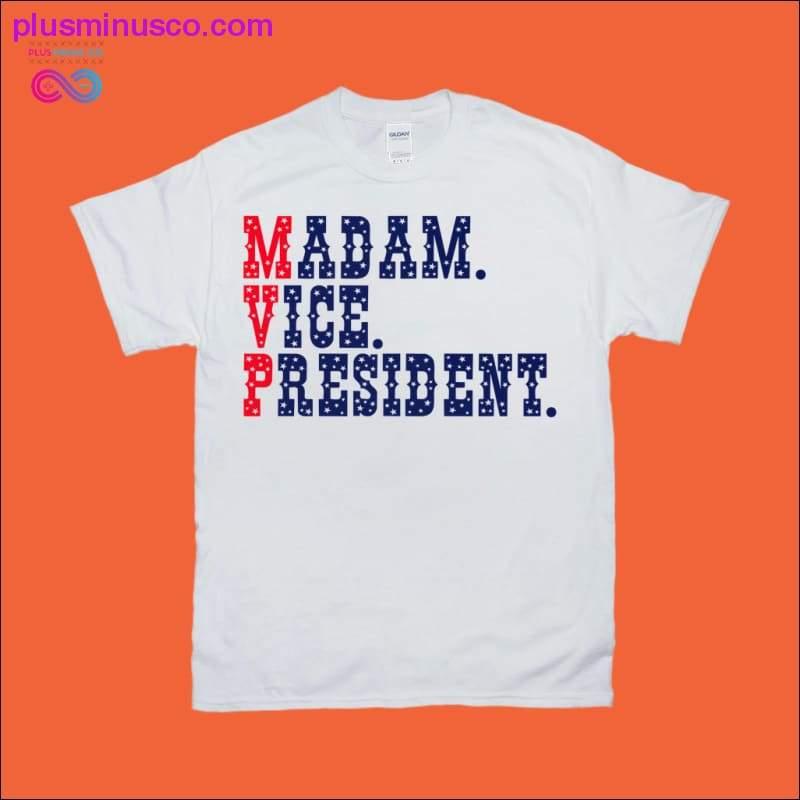 Fru visepresident | Kamala Harris T-skjorter - plusminusco.com