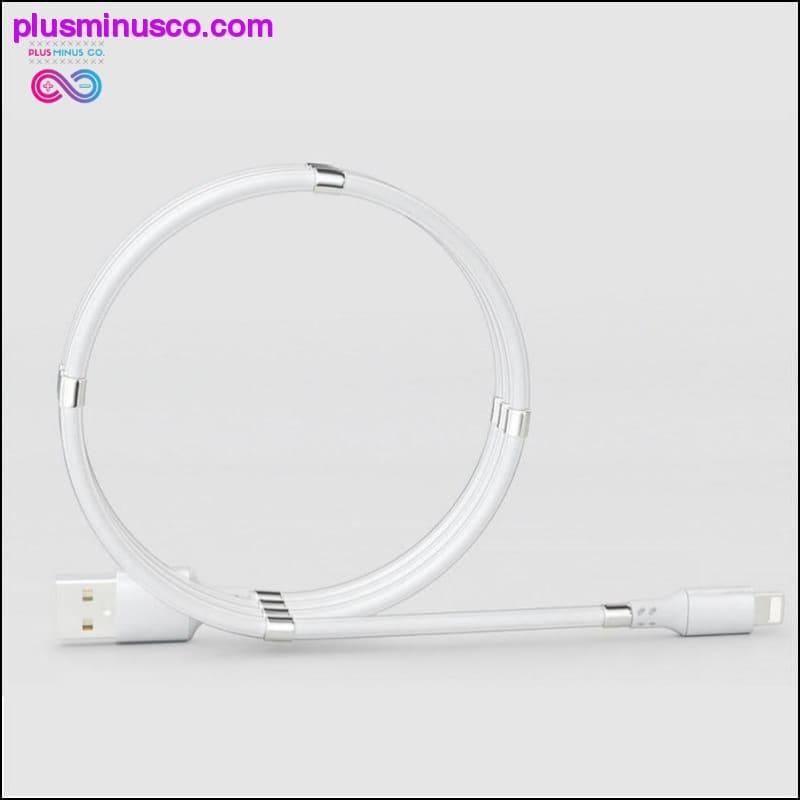 Magic Rope Magnetic Data Cable for Android IOS Type C Micro - plusminusco.com