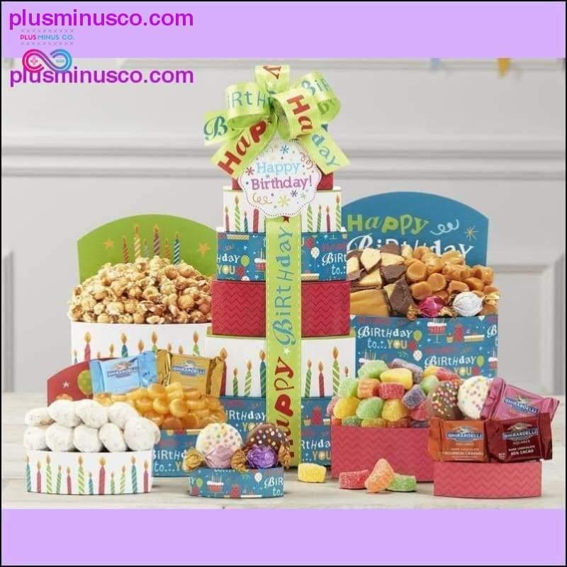 Make a Wish Gift Tower by Wine Country Gift Baskets - plusminusco.com
