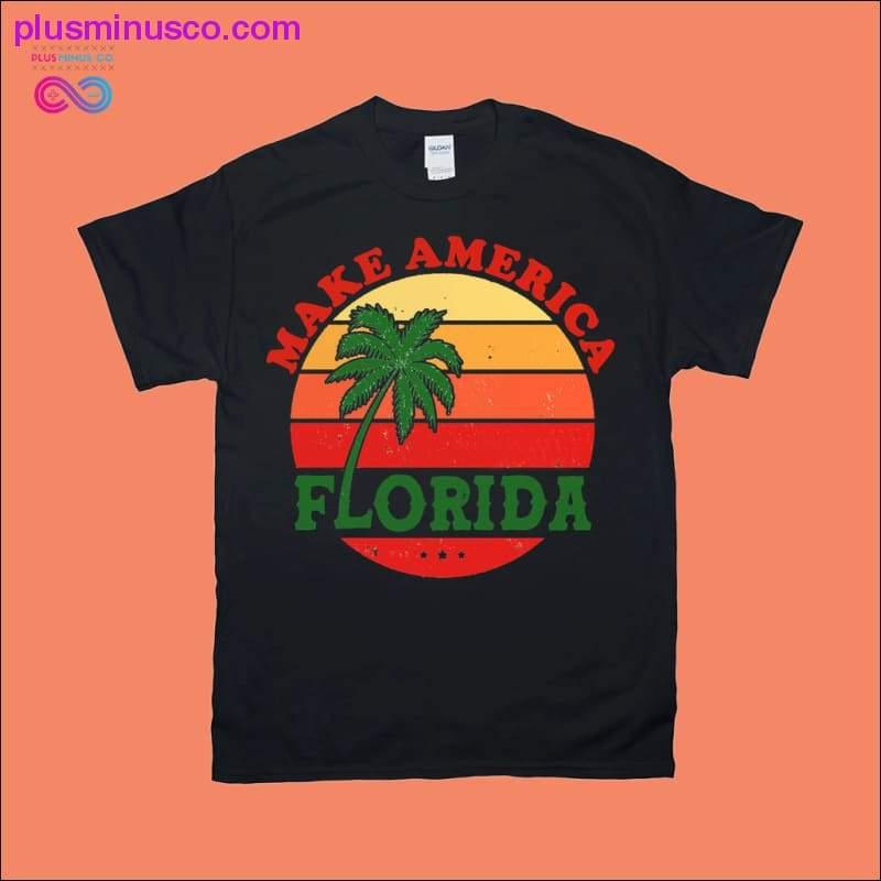 Make America Florida | Retro Sunset T-Shirts - plusminusco.com
