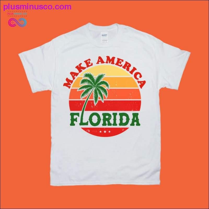 Make America Florida | Retro Sunset T-Shirts - plusminusco.com