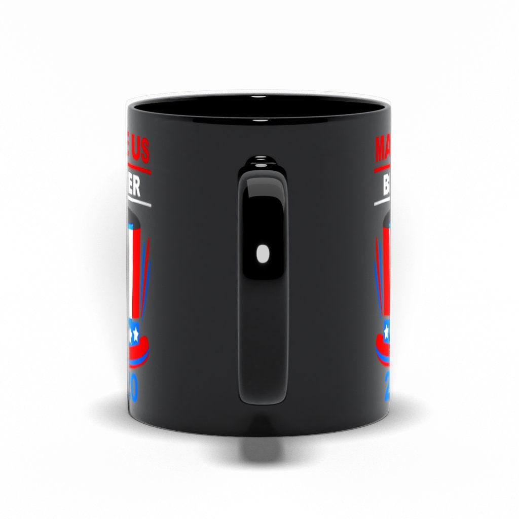 Make Us Better 2020 Black Mugs - plusminusco.com