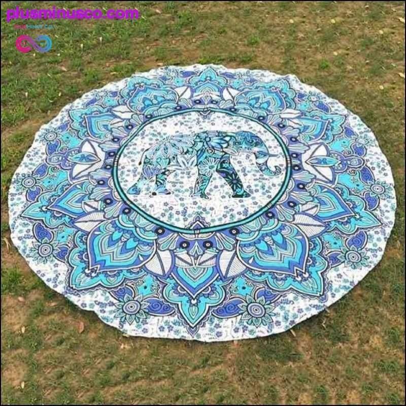 Mandala Tapestry Vegg Tapestry Veggoppheng Indisk - plusminusco.com