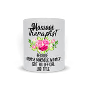 Tazas para masajistas, porque el hacedor de milagros rudo no es un título de trabajo oficial, ideas de regalos para masajistas - plusminusco.com
